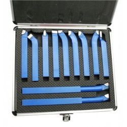 Brazed Lathe Tool 11-Piece Set 12x12mm - 