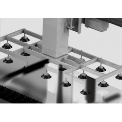 Laser a fibra CORMAK FIBER LF3015MB con alimentatore da coil di lamiera - 