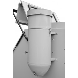 Sabbiatrice a cabina 1200L bifronte CORMAK KDP1200 + 2x aspiratore DC15 - 