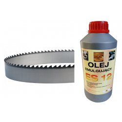 Zestaw startowy: bimetalowa piła taśmowa 27x0,9x2910 + olej emulgulujący ES-12 1L - 