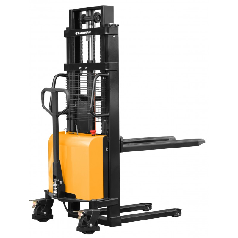 B1025 Semi-Electric Mast Pallet Jack 2500mm 1000kg - 