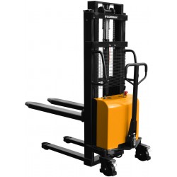 Halbelektrischer Hochhubwagen CORMAK B1025 (Tragfähigkeit 1000 kg, Hubhöhe 2500 mm) - 