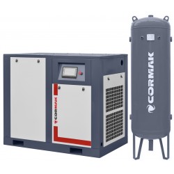 Ensemble Compresseur à vis silencieux THEOR 30 + Cylindre vertical 500 L - 