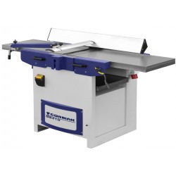 Pialla combinata a filo e spessore CORMAK PT410S con albero elicoidale + aspiratore FM300 + tubo 3 m - 