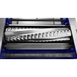 Pialla combinata a filo e spessore CORMAK PT410S con albero elicoidale + aspiratore FM300 + tubo 3 m - 