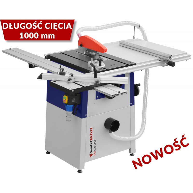Scie circulaire sur table de chantier TS250CL - 400V - Scie circulaire sur table de chantier TS250CL - 400V -