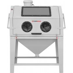 Sandblaster Cabinet 450L Top-Opening CORMAK KDP450TOP + Dust Extractor DC15 - 