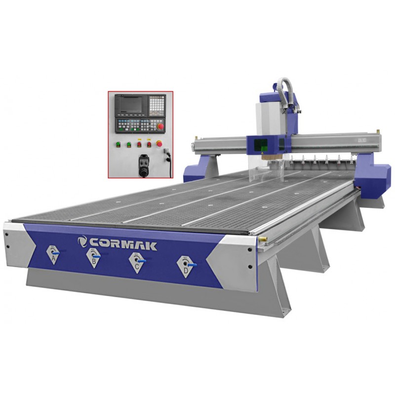 Frezarka CNC C2060 ATC PREMIUM + stół hybrydowy