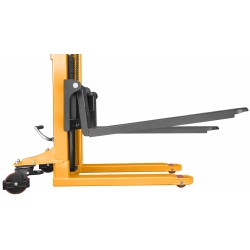 Transpallet manuale a montante CORMAK WRHS1516 con forche regolabili (portata 1500kg, sollevamento 1600mm) - 