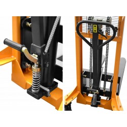 Sollevatore manuale carello 1600 mm WRHS 1610 1000 kg - 