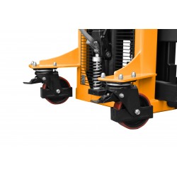 Transpallet manuale a montante CORMAK WRHS1516 con forche regolabili (portata 1500kg, sollevamento 1600mm) - 
