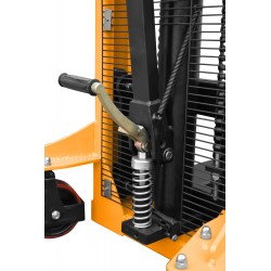 Transpallet manuale a montante CORMAK WRHS1516 con forche regolabili (portata 1500kg, sollevamento 1600mm) - 