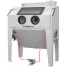 Sabbiatrice a cabina 420L con apertura superiore CORMAK KDP420 + aspiratore DC15