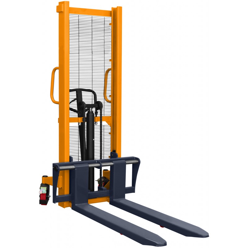 WRHS2016 Mast Pallet Stacker with Adjustable Forks 1600mm 2000kg - 