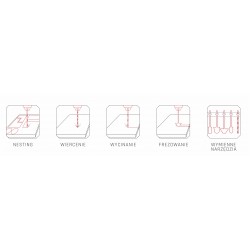 Fresatrice CNC CORMAK C2040 ATC PREMIUM (2100x4100) con tavolo ibrido - 