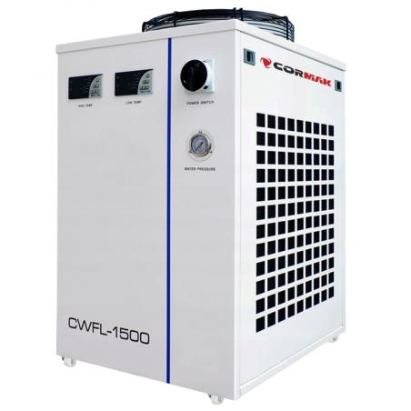 Chiller CORMAK CWFL-1500 for FIBER Laser Cutter