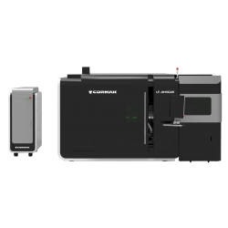 Laser à fibre avec un accessoire pour la coupe de tubes et profilés FIBRE LF3015GAR - 