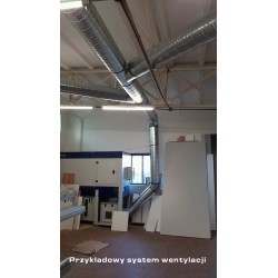 DCV15000TC VIBER Covered Industrial Dust and Fume Collector and Extractor 15000 m3/h - 