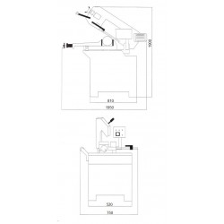 BS260G Metallbandsäge 27mm - 