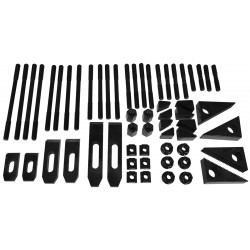 Assortiment de 52 pièces de bridage M10/12mm 58 szt. - 