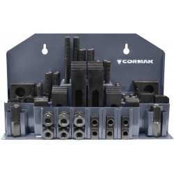 Spannpratzensatz CORMAK M12 für T-Nuten 14mm 58-tlg. - 