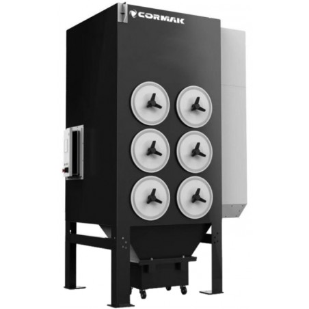 Unità industriale di aspirazione fumi e polveri CORMAK TODC-6L