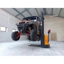 Electric Pallet Stacker CORMAK Q15E35 (1500kg, 3500mm lift height) - 
