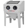 Sabbiatrice a cabina 350L con apertura laterale CORMAK KDP350 + aspiratore DC15