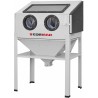 Sabbiatrice a cabina 220L con apertura laterale CORMAK KDP200