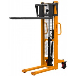 Transpallet manuale a montante CORMAK WRHS1016 con forche regolabili (portata 1000kg, sollevamento 1600mm) - 