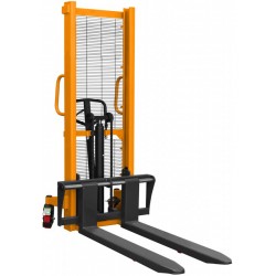 Transpallet manuale a montante CORMAK WRHS1016 con forche regolabili (portata 1000kg, sollevamento 1600mm) - 