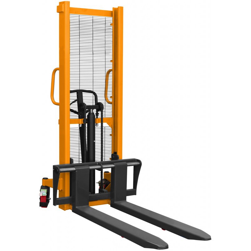 WRHS1016 Mast Pallet Stacker with Adjustable Forks 1000kg 1600mm - 