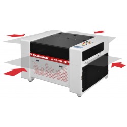 copy of Machine de découpe de traceur laser CO2 LC6090Z 600 x 900 mm 80W - 