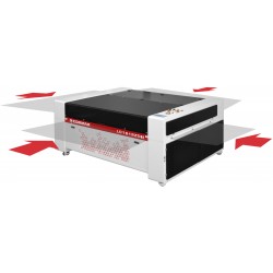 copy of Macchina da taglio laser plotter CO2 LC 1612Z 1600x1200 mm 160W - 180W - 