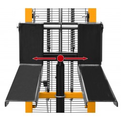 Hydraulic Manual Pallet Stacker CORMAK P716 700kg 1600mm - 