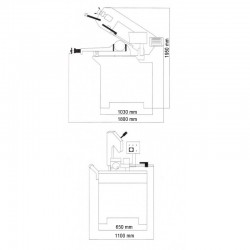 Scie à ruban pour métaux CORMAK G5025 27 mm - 