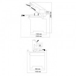 CORMAK BS-370 Metallbandsäge 400V 27mm - 