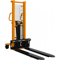 WRHS1516 Mast Pallet Stacker with Adjustable Forks 1600mm 1500kg - 