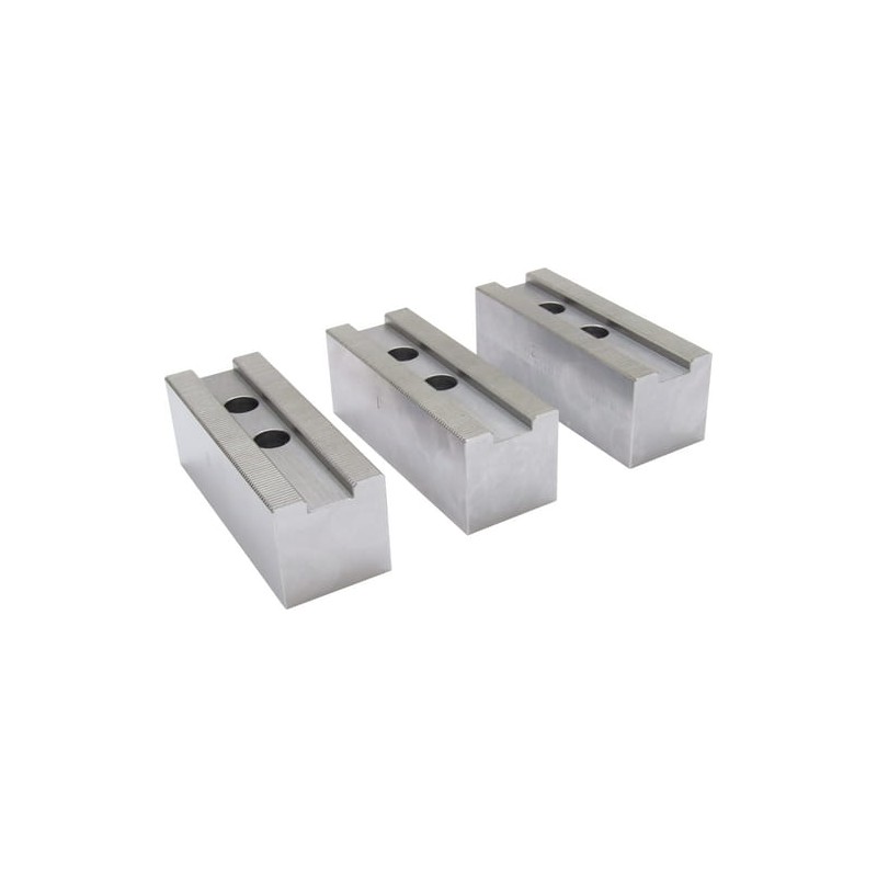 Soft serrated jaws for lathe chucks - Soft serrated jaws for lathe chucks -