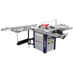 PS12-1600 Sliding Table Saw - 