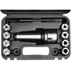 Collet Chuck & Collets Set CORMAK 4MT with 8 × ER Collets 4–16 mm - 