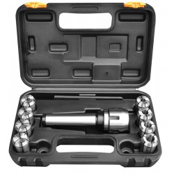 Collet Chuck & Collets Set CORMAK 4MT with 8 × ER Collets 4–16 mm - 