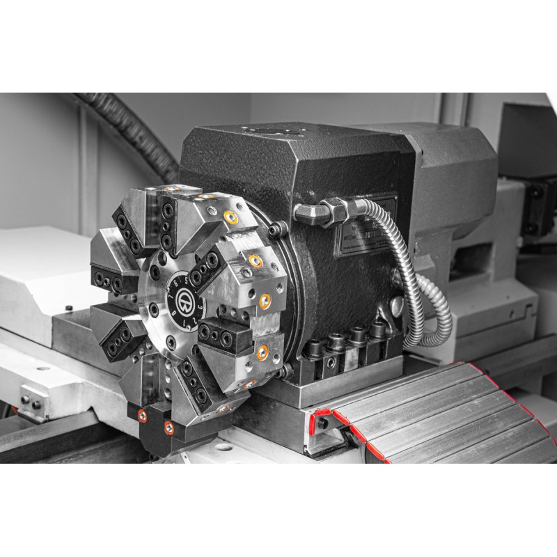 TOKARKA CNC 360x750 UCHWYT HYDRAULICZNY SIEMENS SINUMERIK | Producent CORMAK