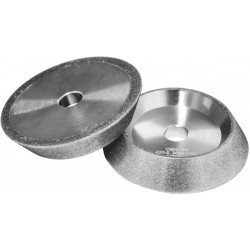 CBN Grinding Wheel Set for CORMAK DG32 Drill Sharpener – 2 pcs - 