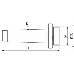 Kit MK4 pour aléser des trous de 10 à 125 mm - 