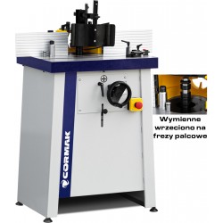 Schwenkspindel-Fräsmaschine Unterfräse CORMAK SH-30S PRECISA 400V -  Schwenkspindel-Fräsmaschine Unterfräse CORMAK SH-30S PRECISA 400V -