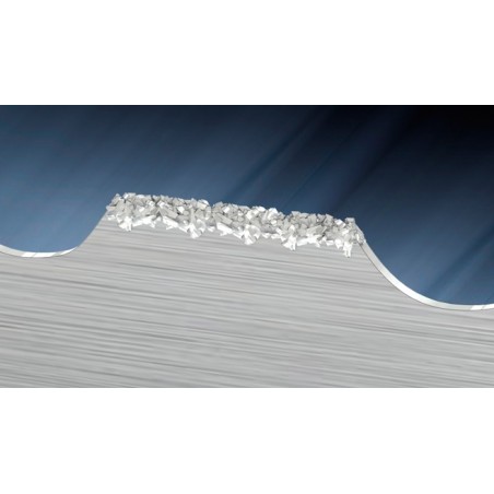 Band Saw Blade RÖNTGEN Grit Segment-Coating Bi-Metal - Grit bimetallic saw with segment embankment