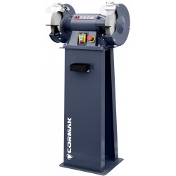 Double-Disc Bench Grinder CORMAK M250S with Stand - 