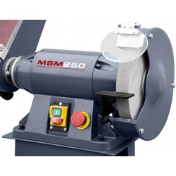 Smerigliatrice industriale da banco CORMAK MSM250 multifunzionale con base - 