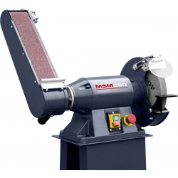 Kombinierte Band- und Scheibenschleifmaschine CORMAK MSM250 mit Untergestell - 